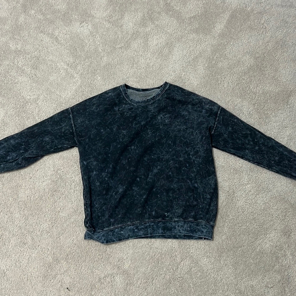 Weathered style sweater - men’s worn style sweater - distressed - stressed